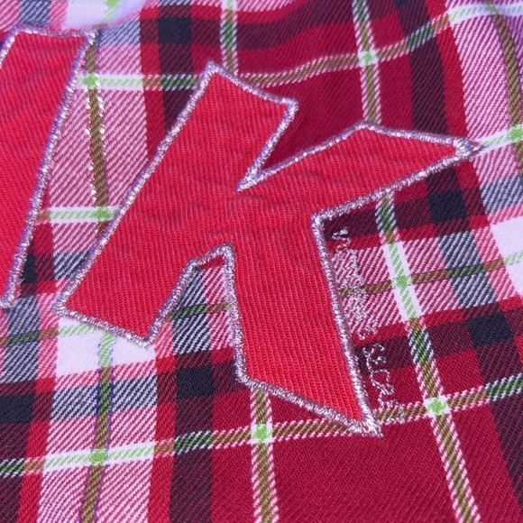 HTF PINK VICTORIAS SECRET RED PLAID FLANNEL PANTS - Picture 3 of 12